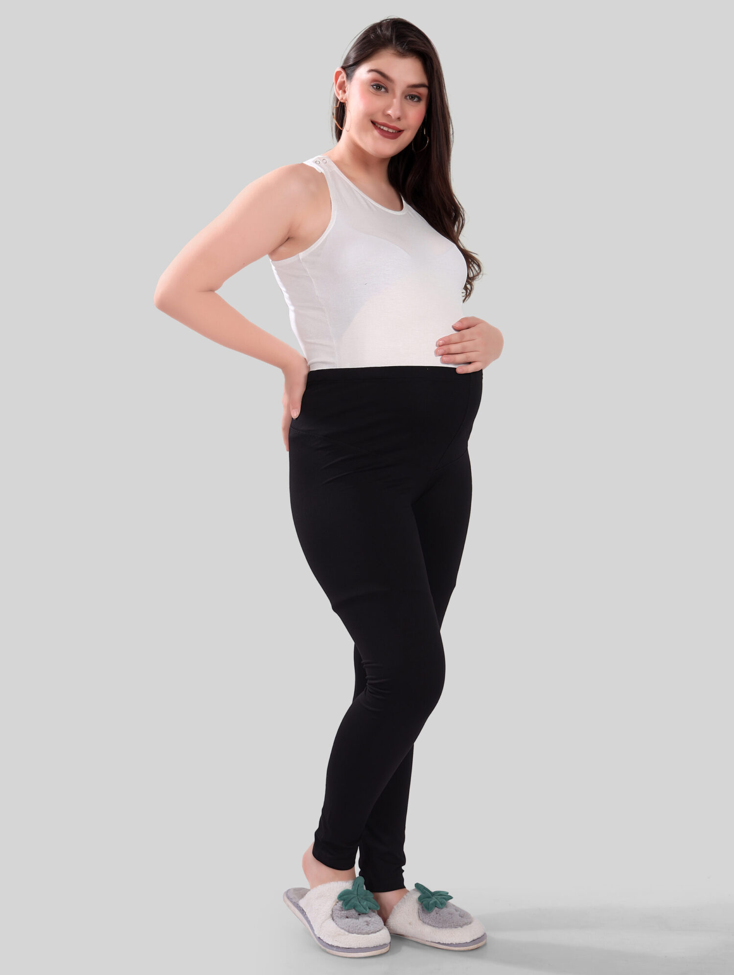 Maternity Basic Active Wear Leggings - Image 11