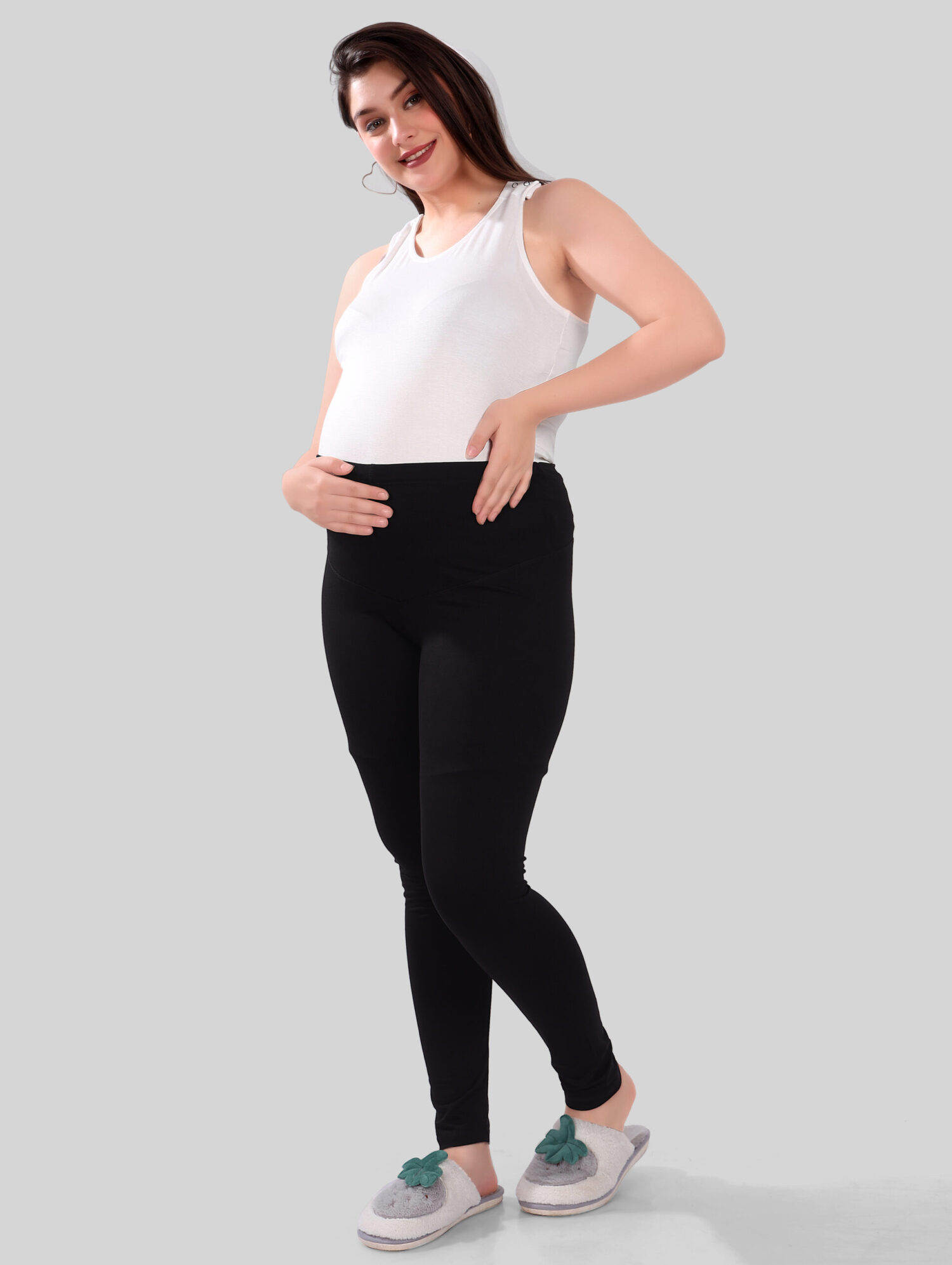 Maternity Basic Active Wear Leggings - Image 12