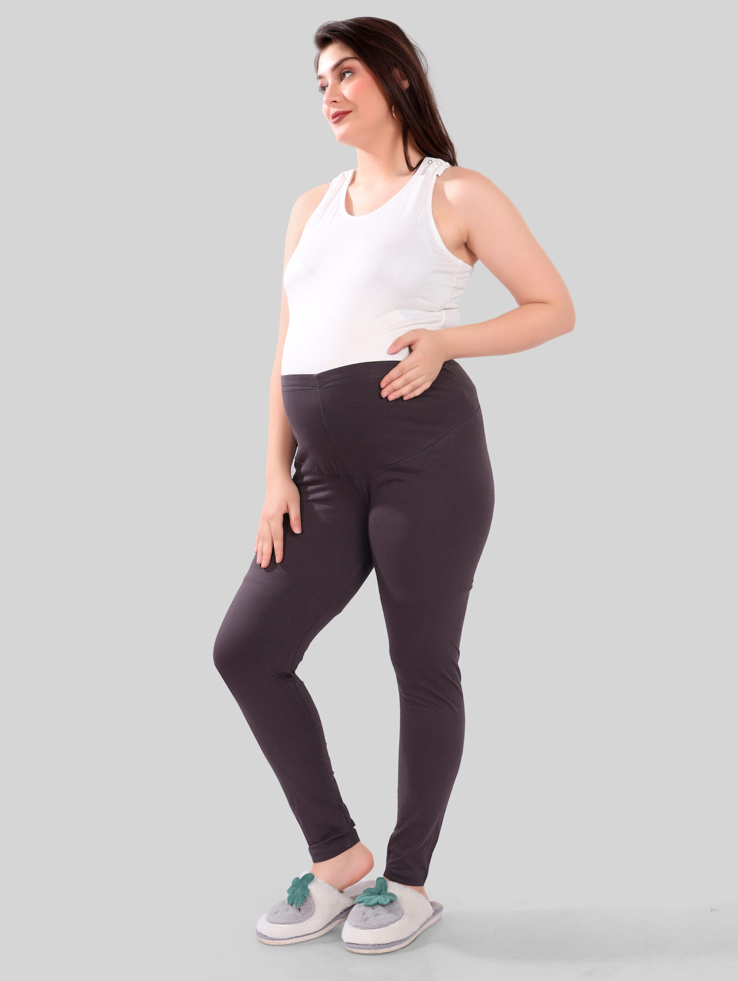 Maternity Basic Active Wear Leggings - Image 3