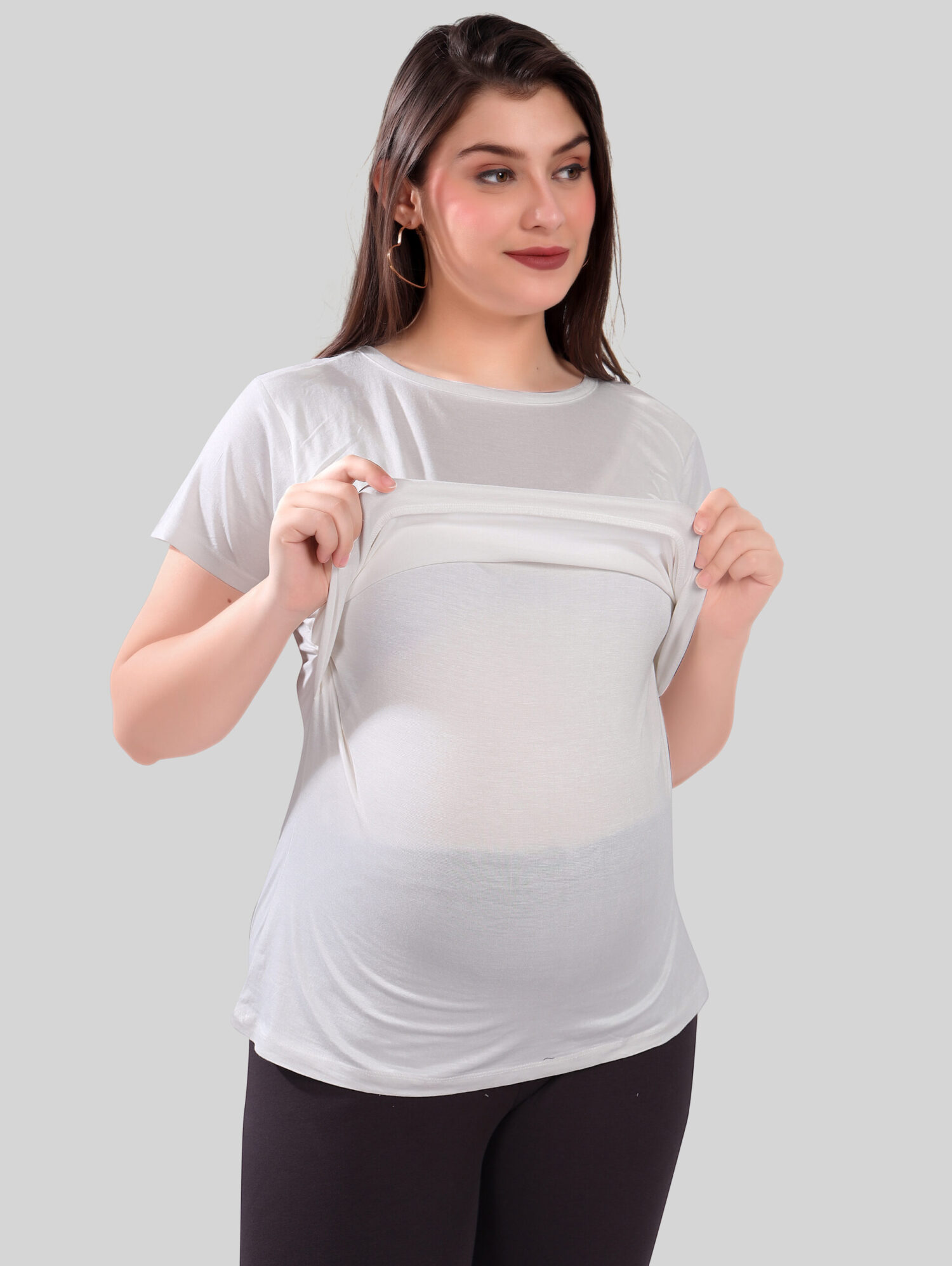 TUMMY Maternity Nursing Pull-On Top - Image 4