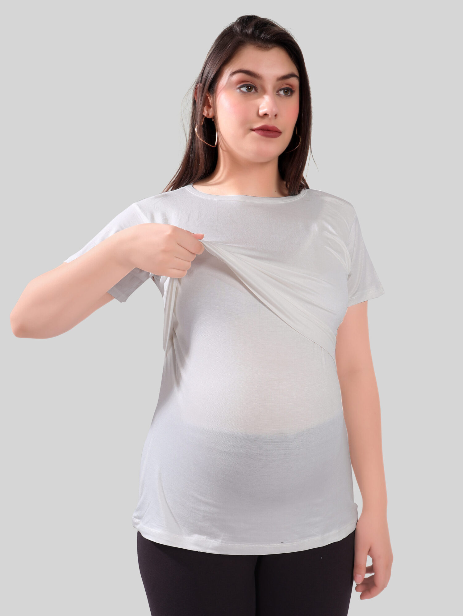 TUMMY Maternity Nursing Pull-On Top - Image 5